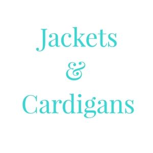 Jackets, Coats, Vests, Cardigans